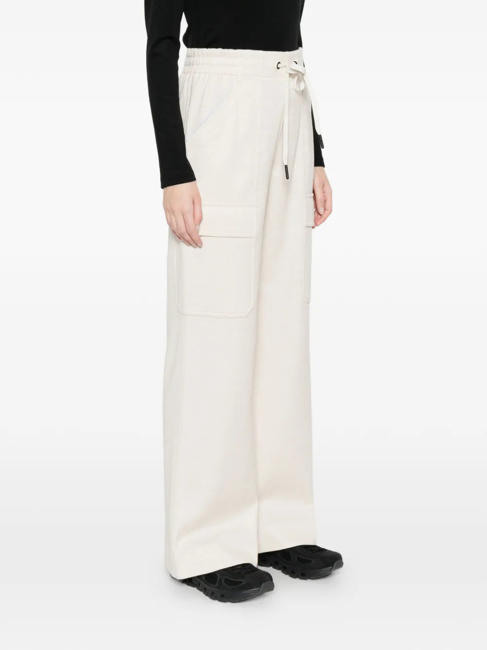 Grenoble drawstring cargo-pocket trousers-MONCLER-Verso