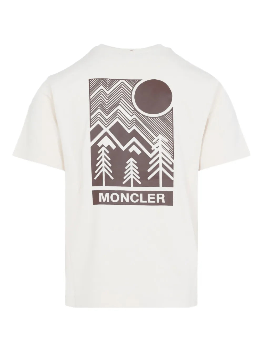 Grenoble graphic pocketed t-shirt-MONCLER-Verso