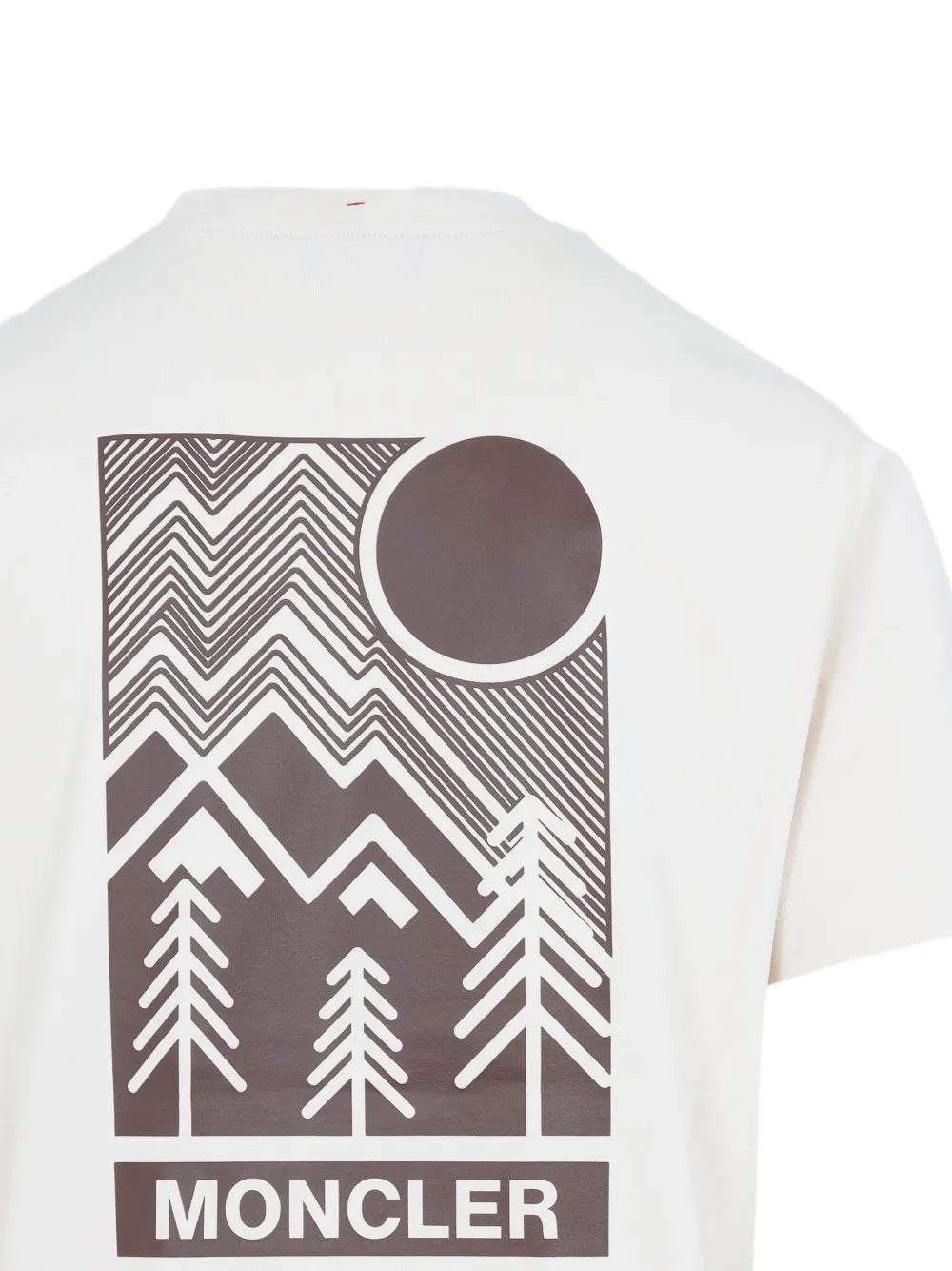 Grenoble graphic pocketed t-shirt-MONCLER-Verso