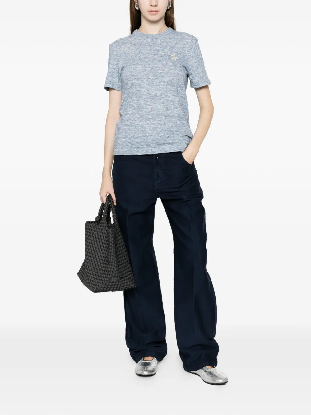 Grenoble logo-patch t-shirt-MONCLER-Verso