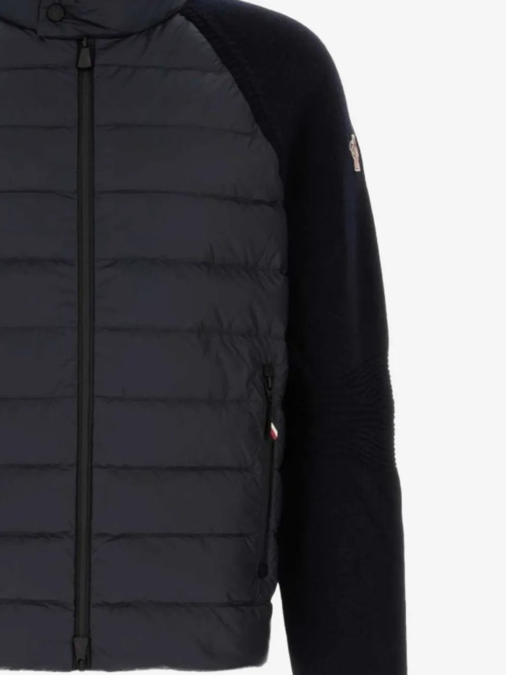 Grenoble padded-panelled cardigan-MONCLER-Verso