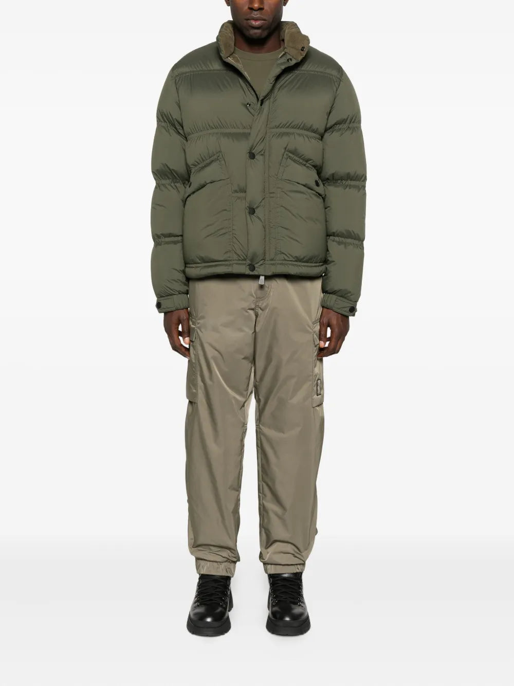 Grenoble quilted panelled jacket-MONCLER-Verso
