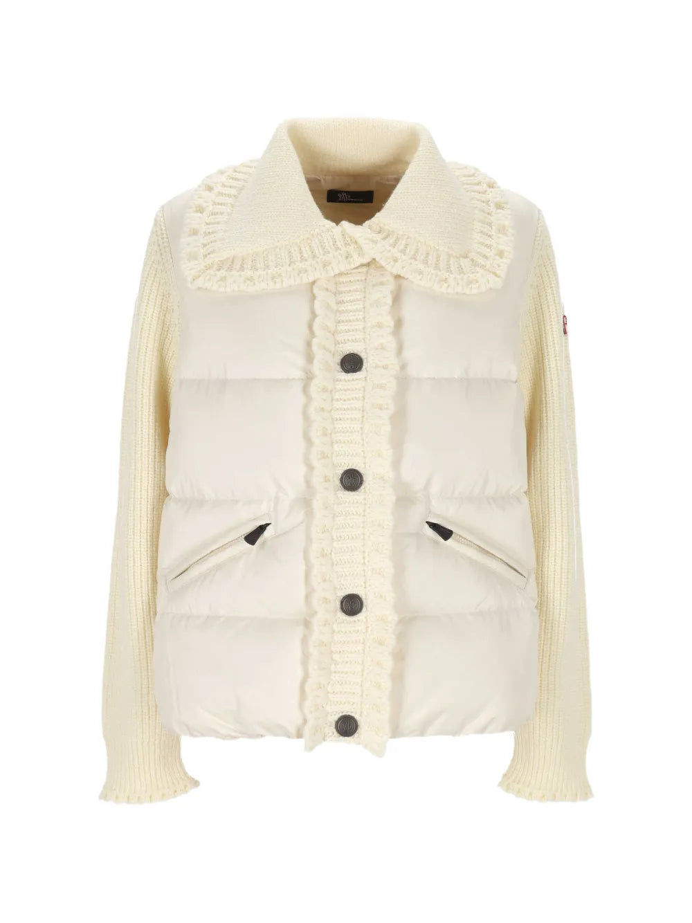 Grenoble quilted panelled sweater-MONCLER-312399-XS-Verso