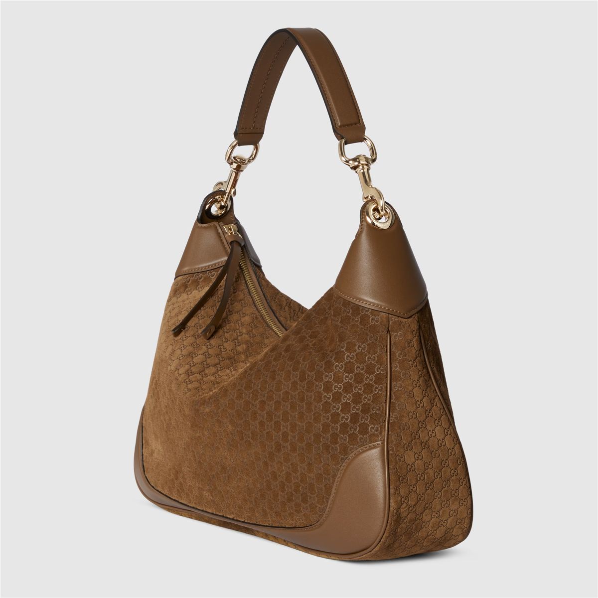 Gucci B Medium Shoulder Bag-GUCCI-Verso