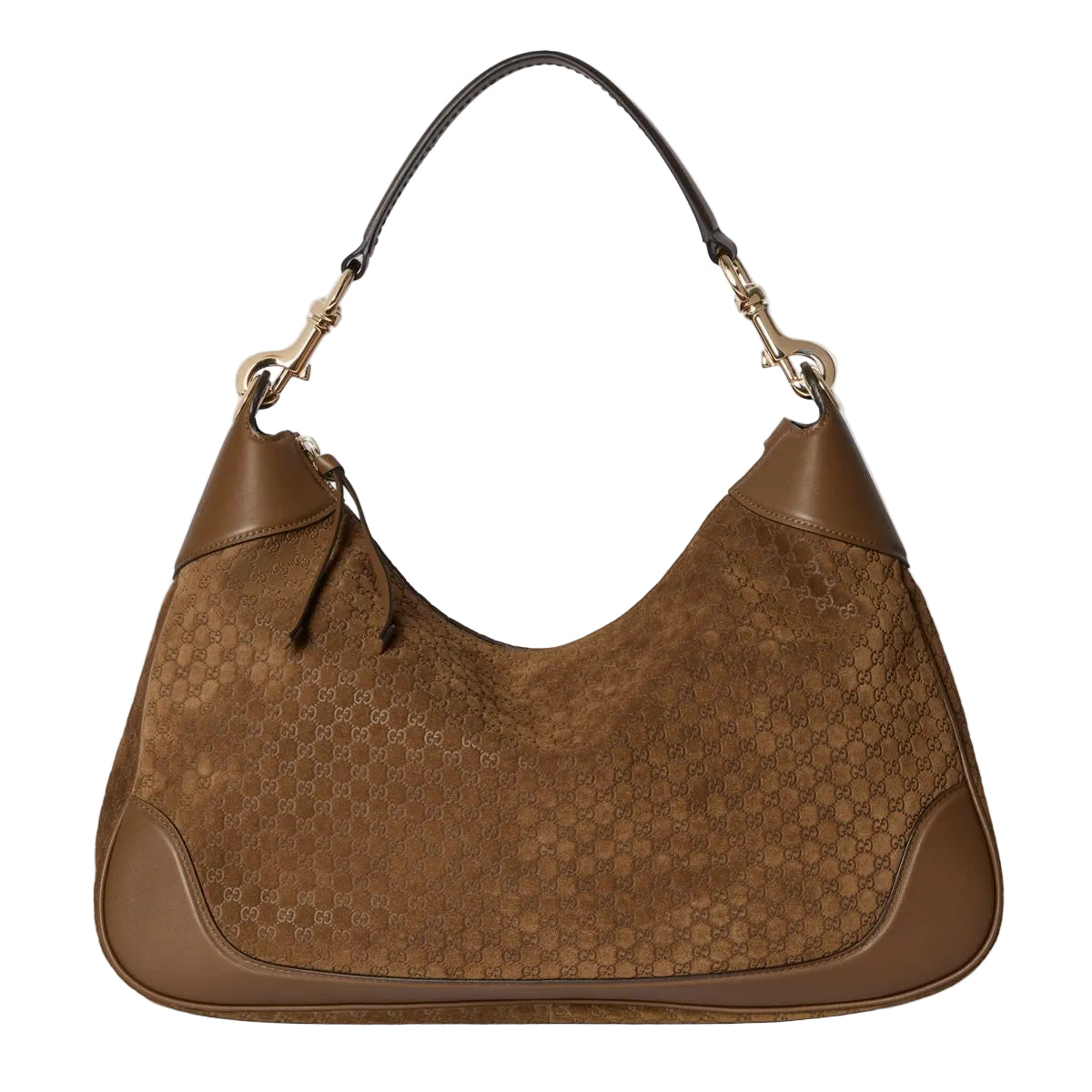Gucci B Medium Shoulder Bag-GUCCI-306826-TU-TU-Verso