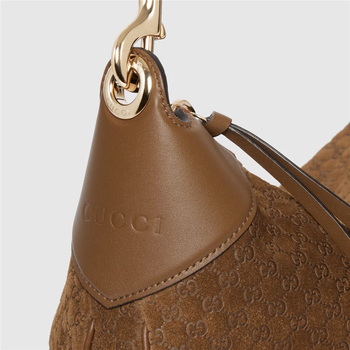 Gucci B Medium Shoulder Bag-GUCCI-Verso