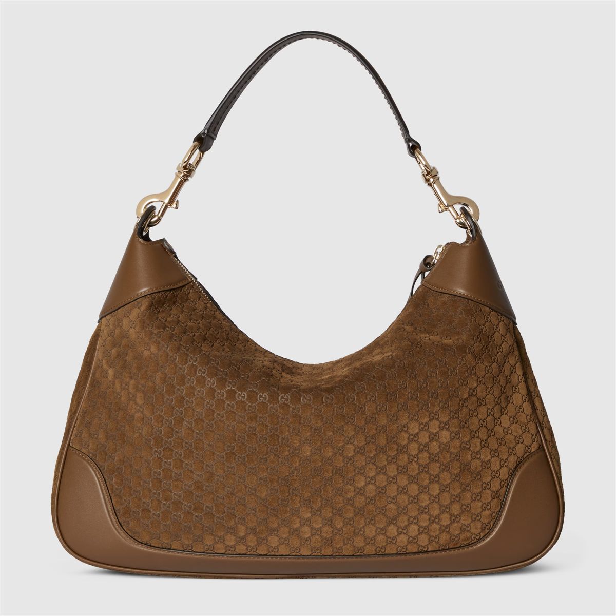 Gucci B Medium Shoulder Bag-GUCCI-Verso