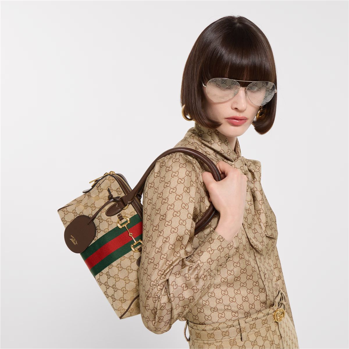 Gucci borsetto medium boston bag-GUCCI-Verso