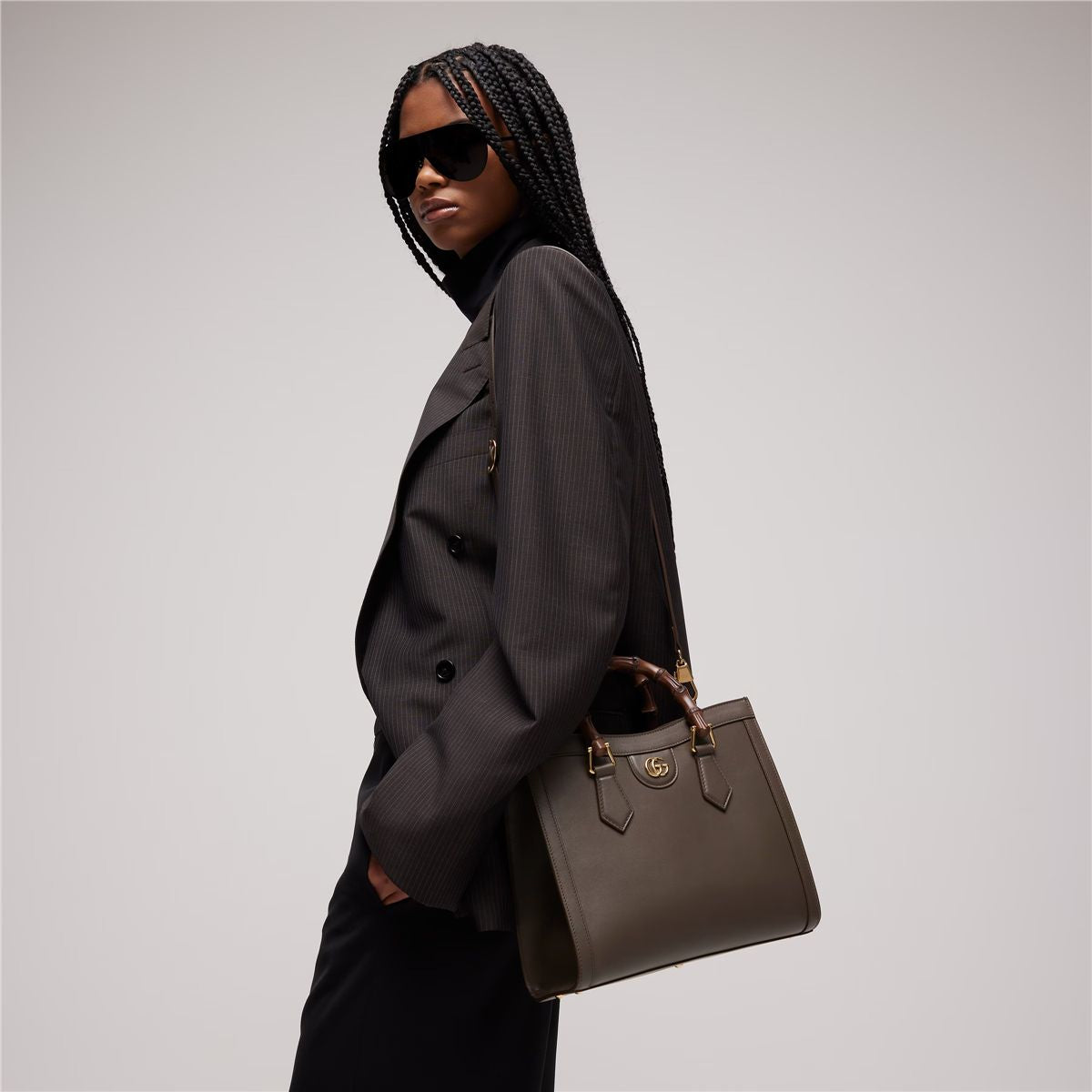 Gucci diana medium tote bag-GUCCI-Verso