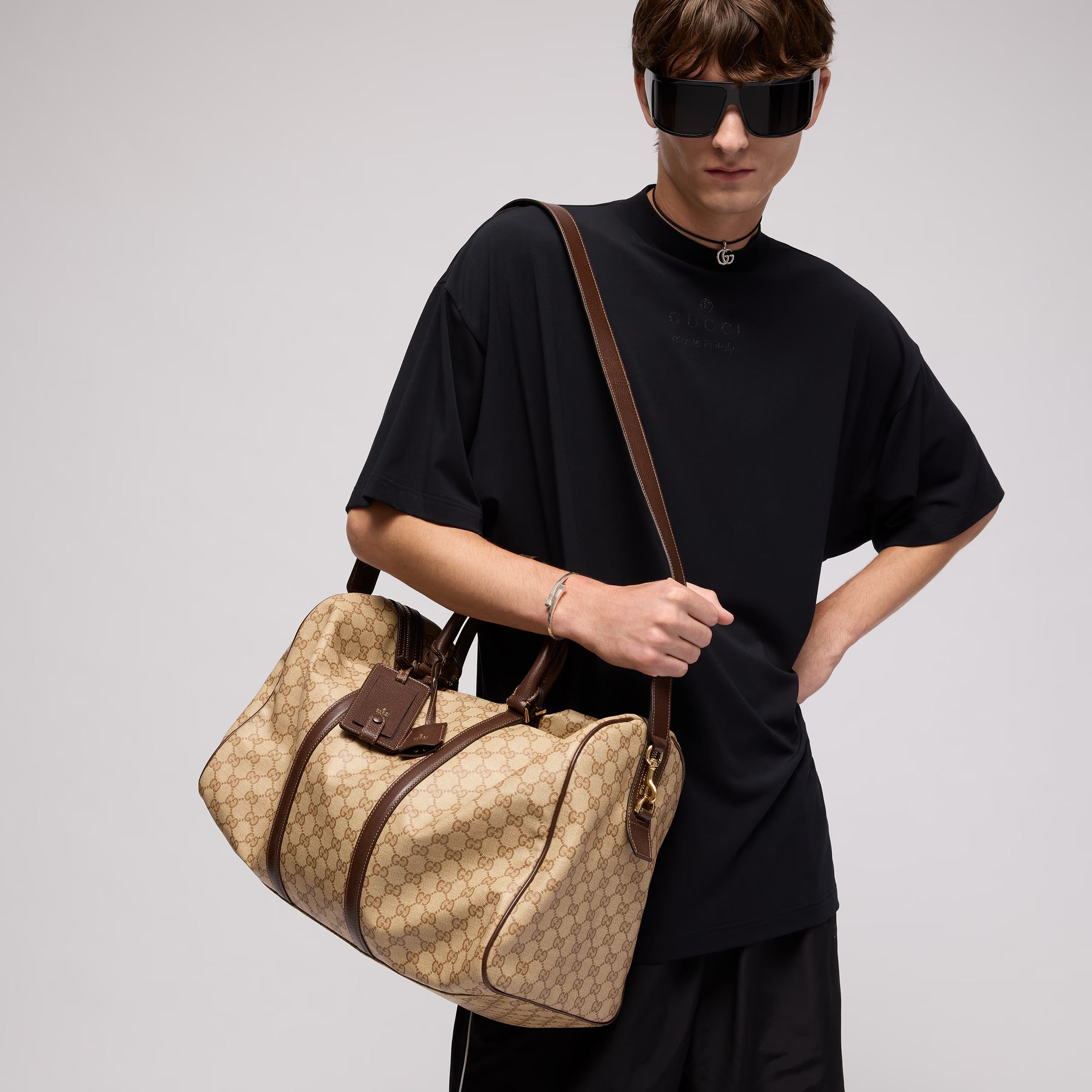 Gucci essence classic medium duffle bag-GUCCI-Verso