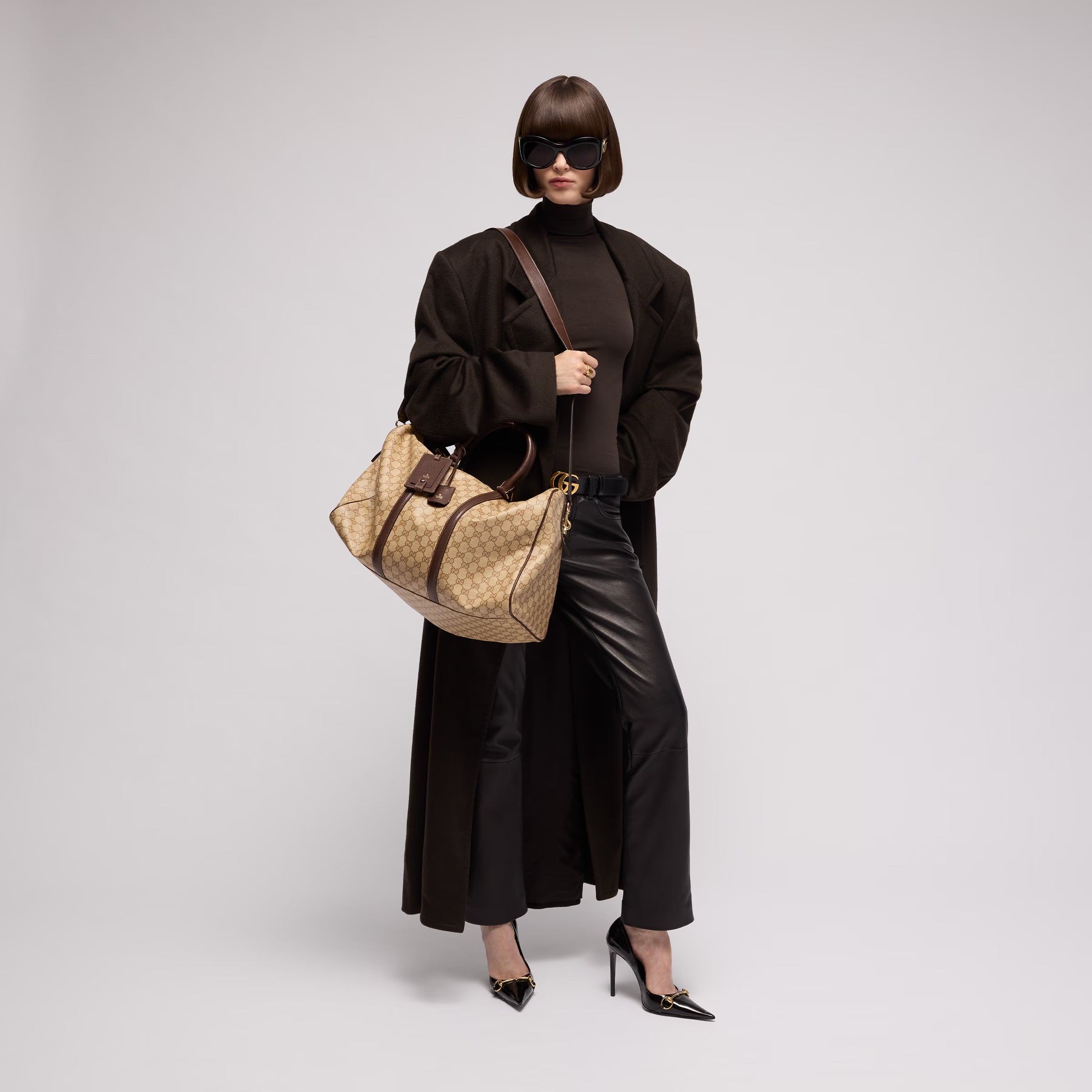Gucci essence classic medium duffle bag-GUCCI-Verso