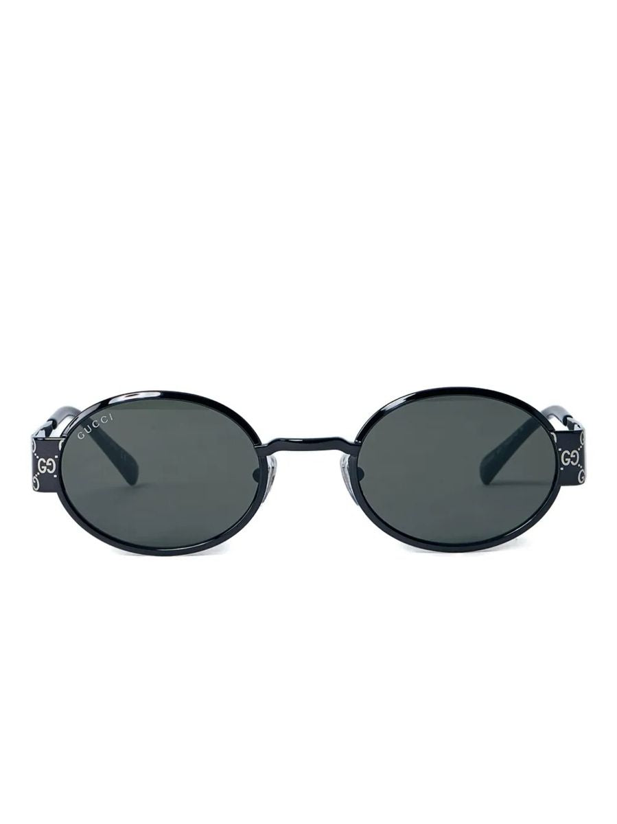 Gucci eyewear oval frame sunglasses-GUCCI-295152-TU-Verso