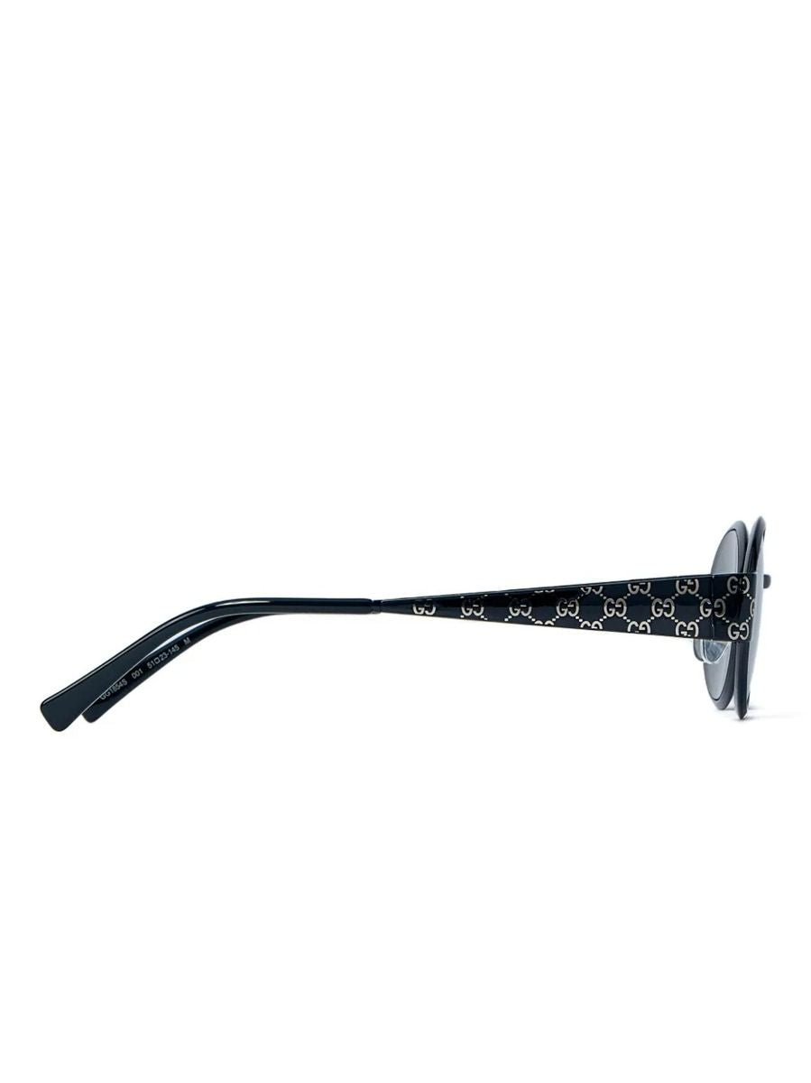Gucci eyewear oval frame sunglasses-GUCCI-Verso