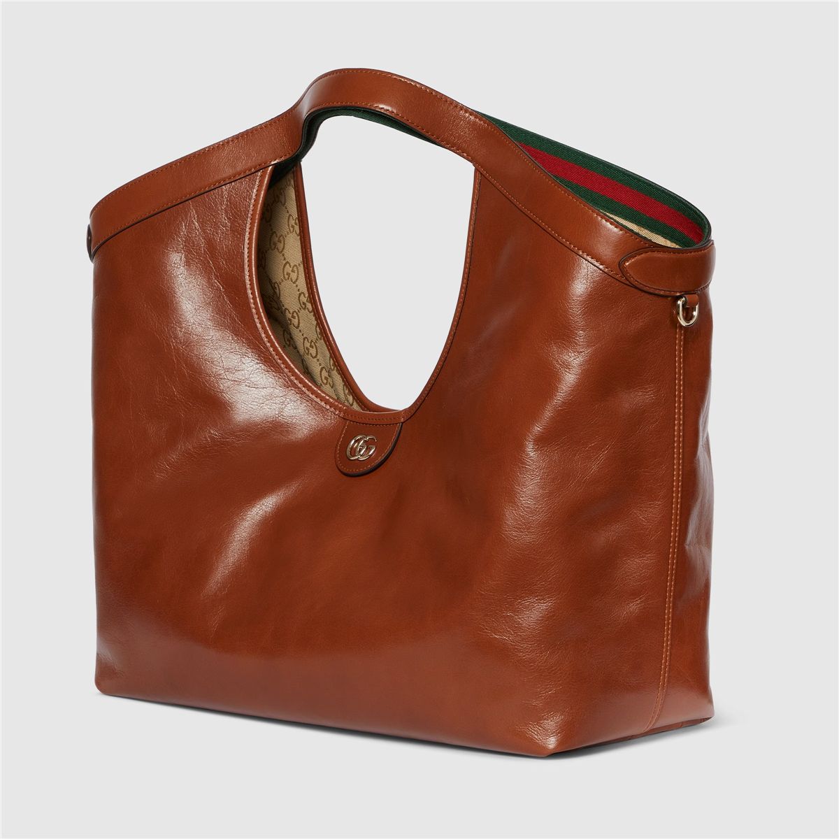 Gucci giglio large tote bag-GUCCI-Verso