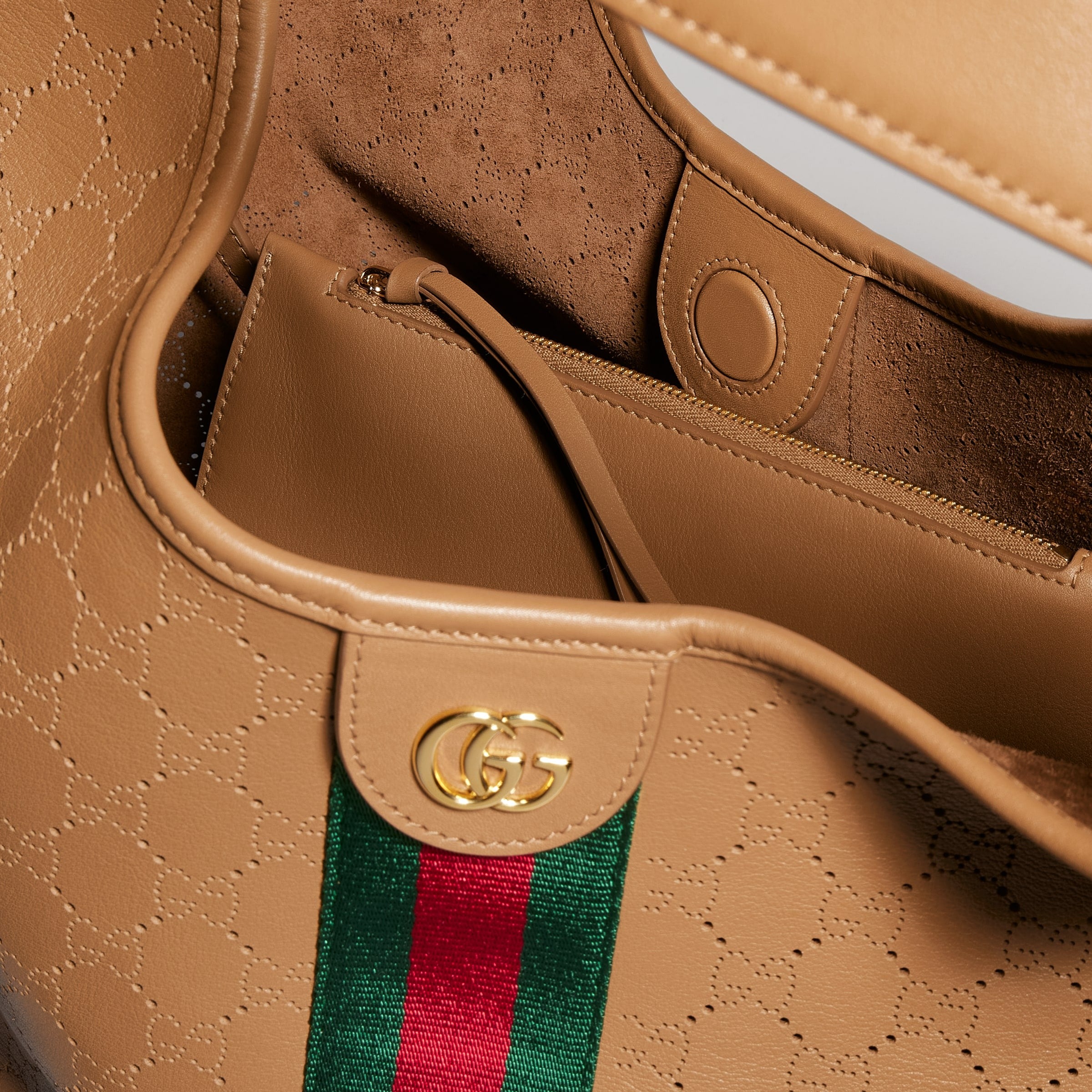 Gucci giglio large tote bag-GUCCI-Verso