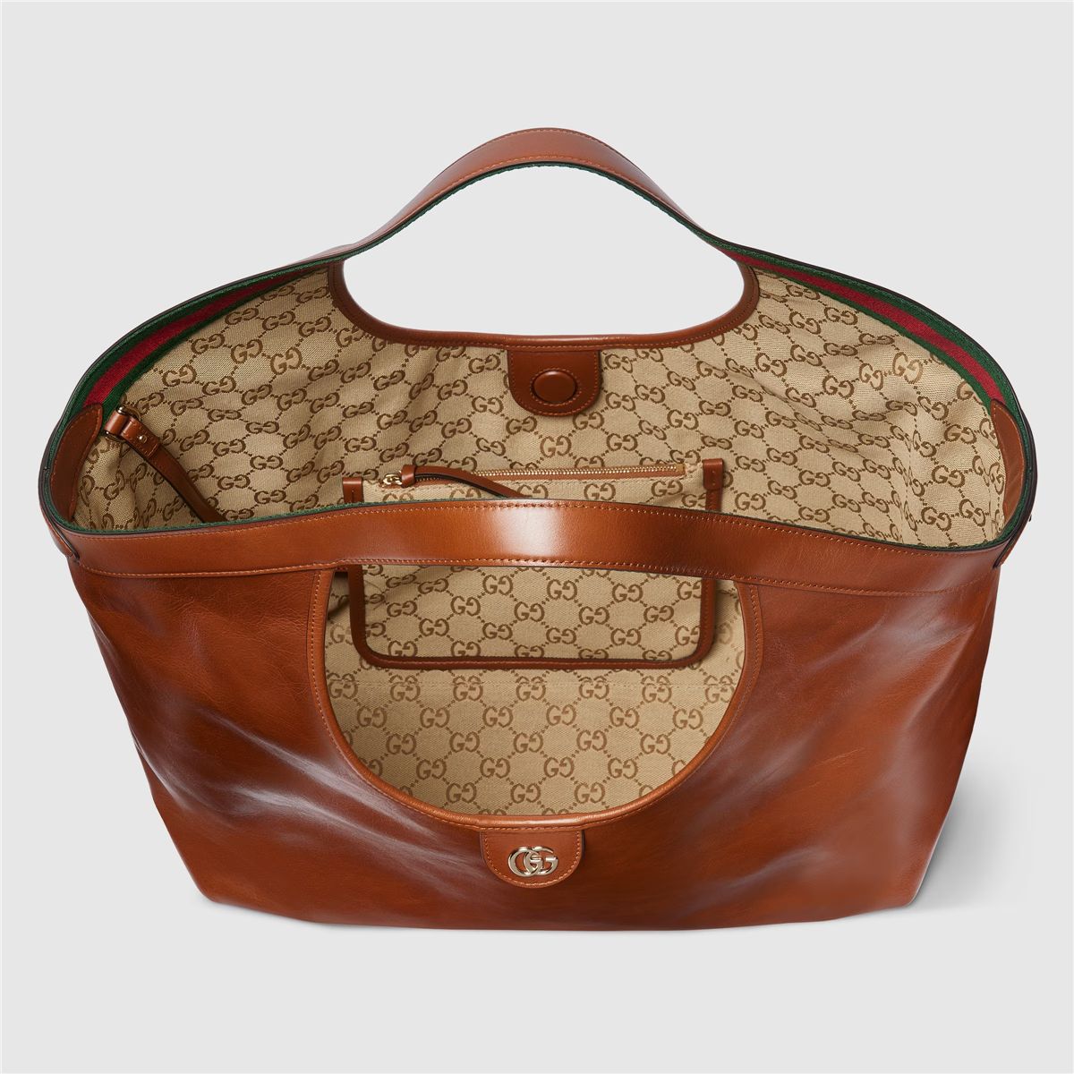 Gucci giglio large tote bag-GUCCI-Verso