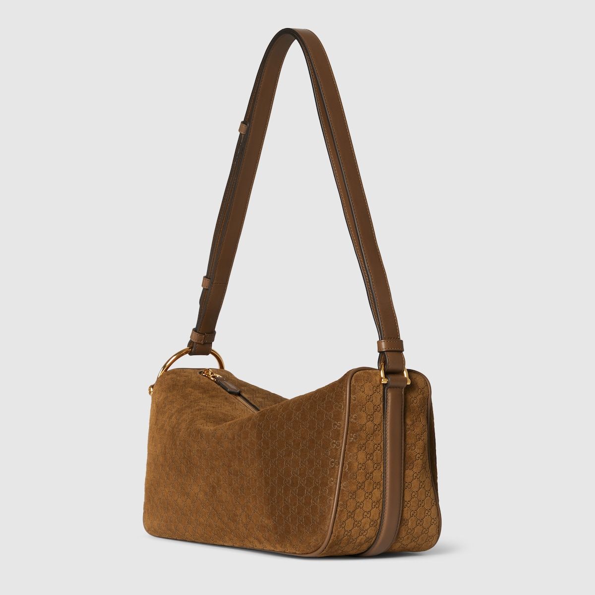Gucci half horsebit medium shoulder bag-GUCCI-Verso