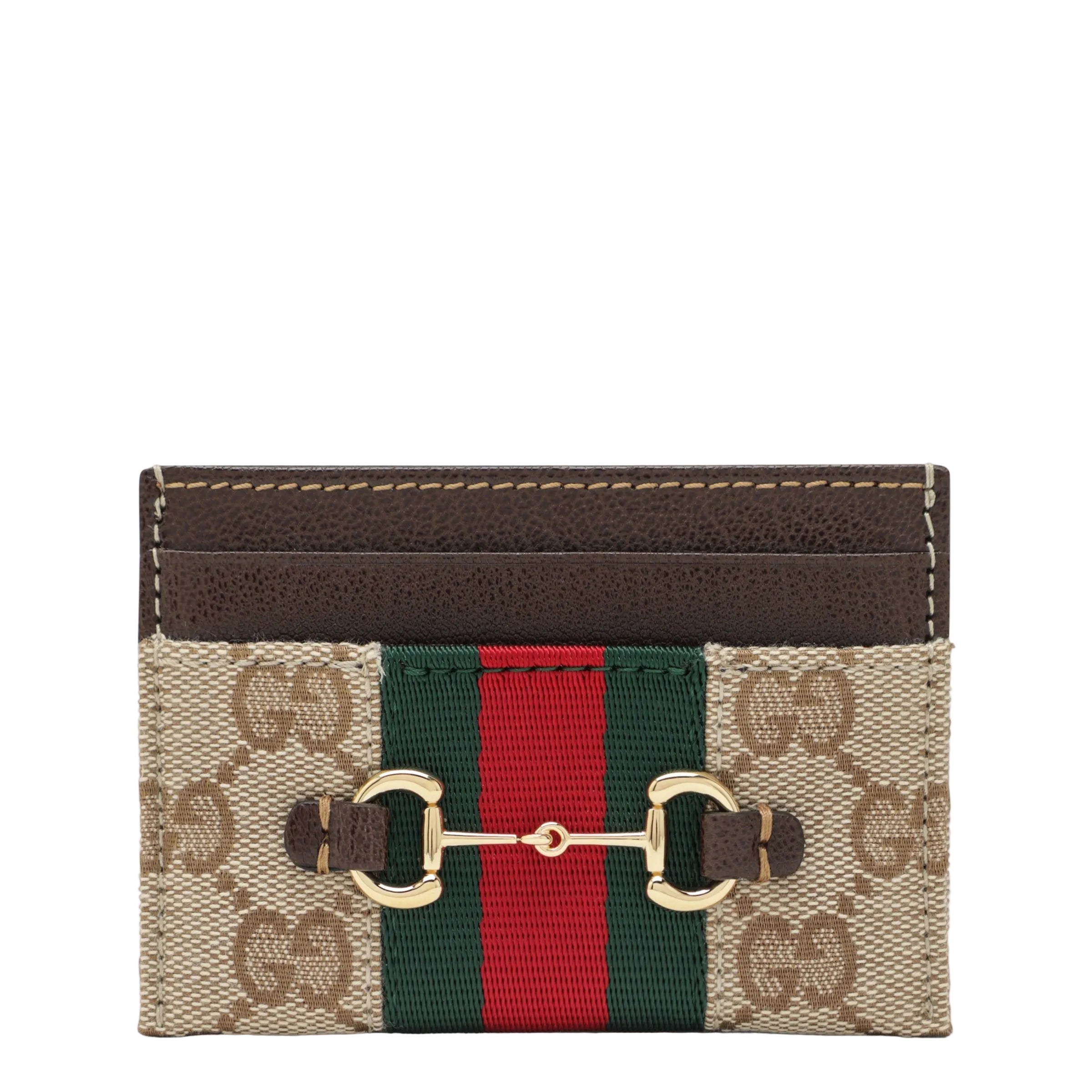 Gucci horsebit web card case-GUCCI-311949-TU-Verso