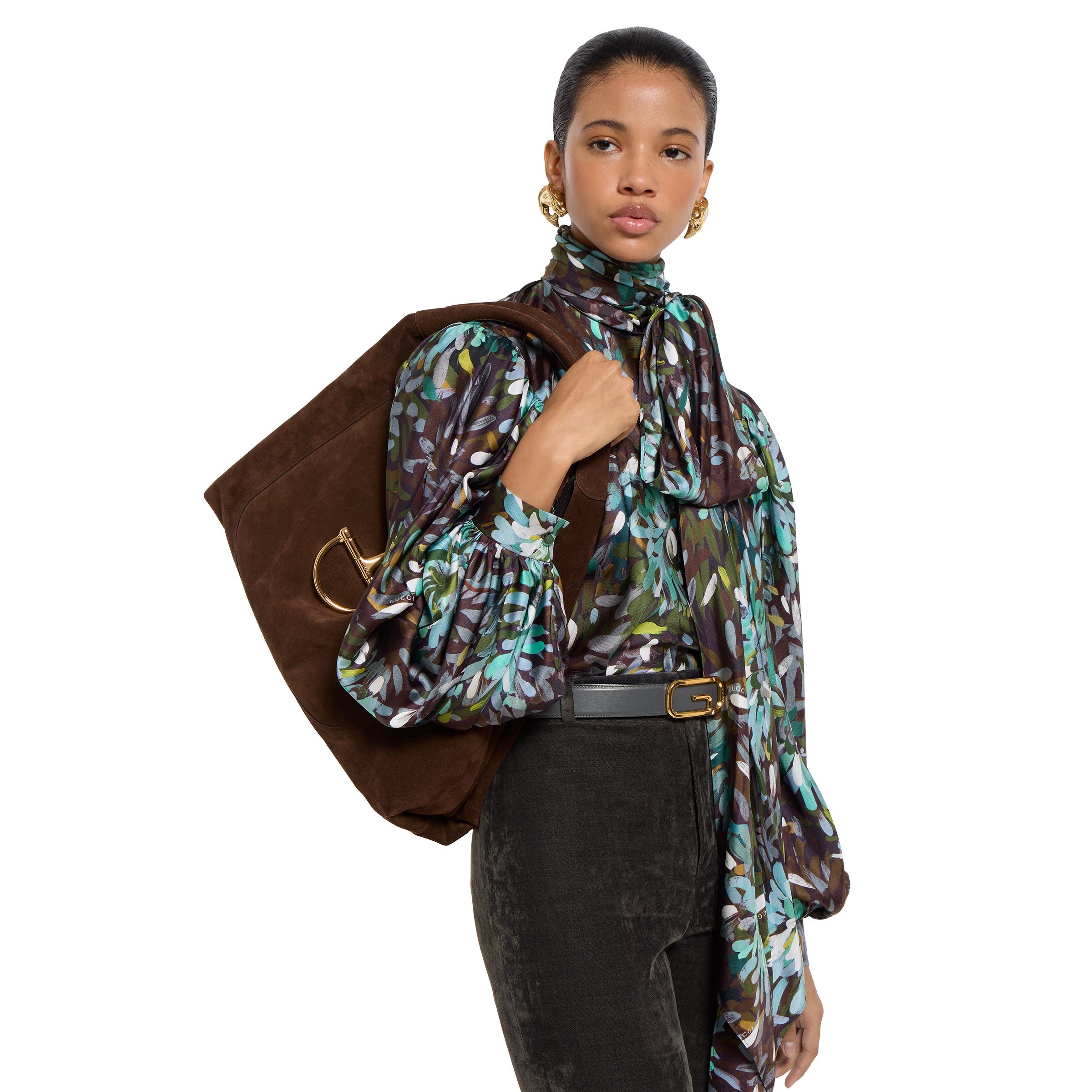 Gucci softbit maxi shoulder bag-GUCCI-Verso