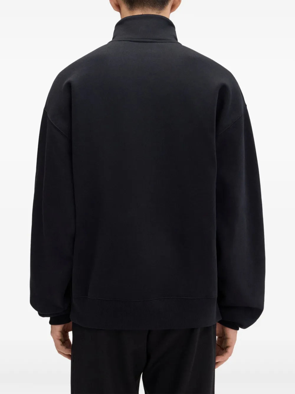 Half-zip logo-patch sweatshirt-JACQUEMUS-Verso