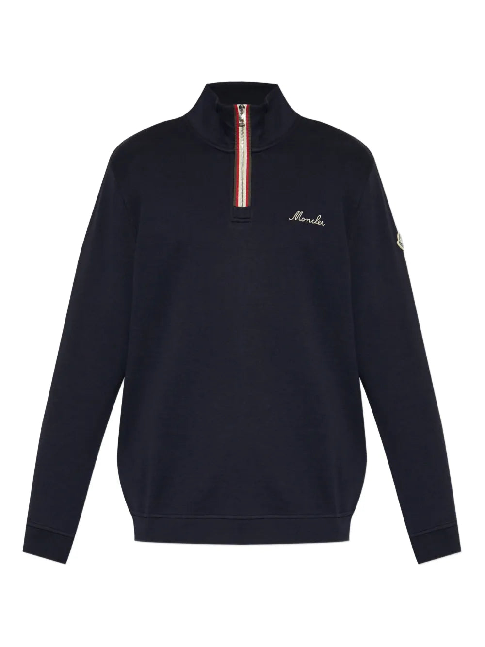 Half-zip mock-neck sweatshirt-MONCLER-306173-S-Verso
