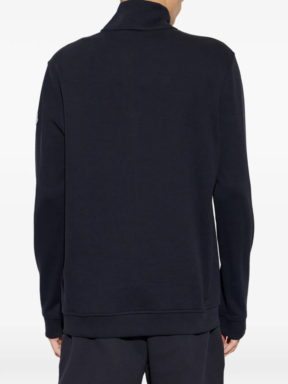 Half-zip mock-neck sweatshirt-MONCLER-Verso