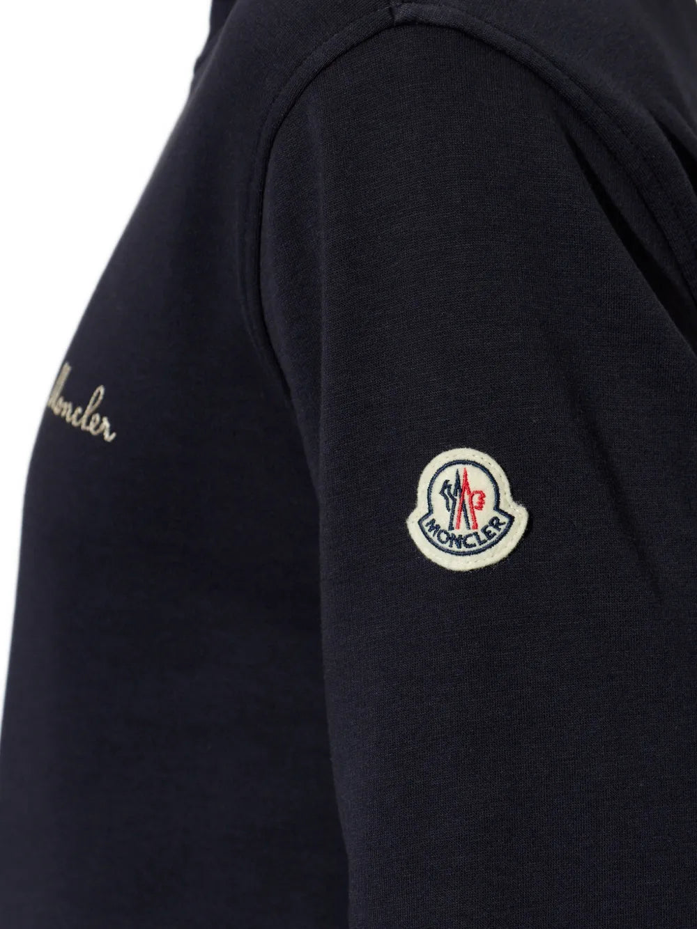 Half-zip mock-neck sweatshirt-MONCLER-Verso