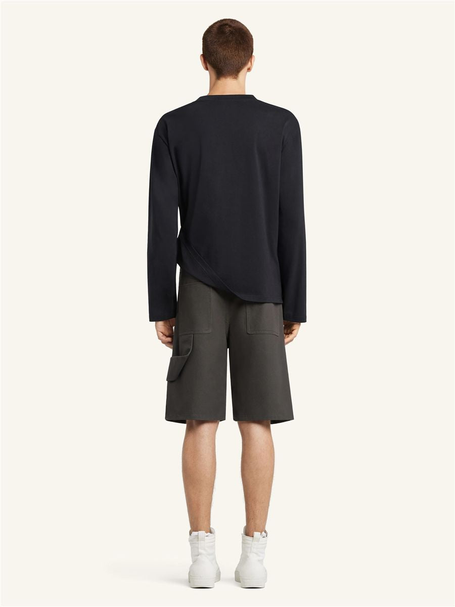 Hammer cotton shorts-COURRÈGES-Verso