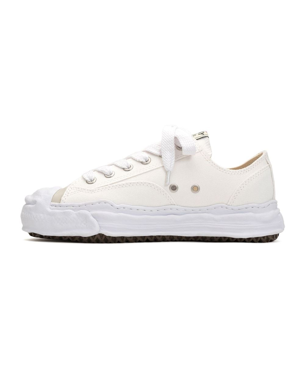 "HANK" OG Sole Canvas Low-top Sneaker-MAISON MIHARA YASUHIRO-Verso