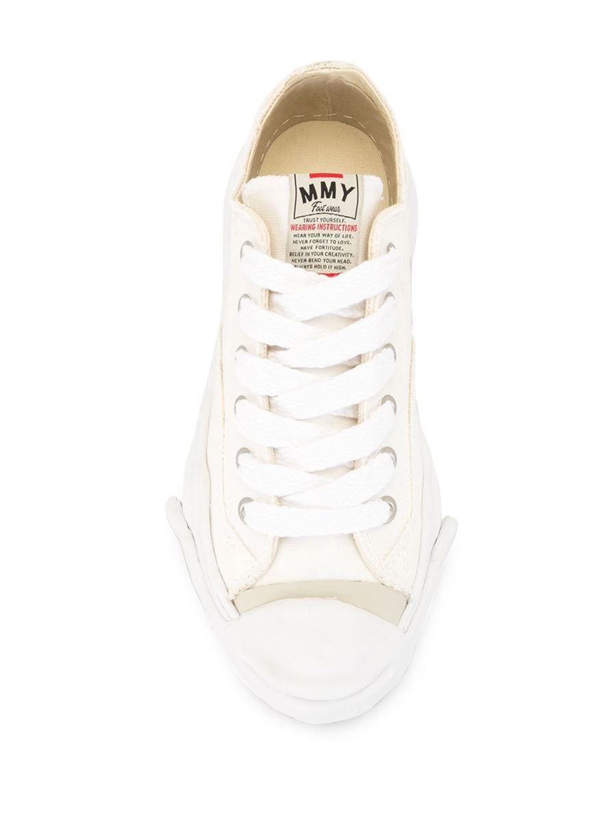 "HANK" OG SOLE CANVAS LOW-TOP SNEAKER-MAISON MIHARA YASUHIRO-Verso