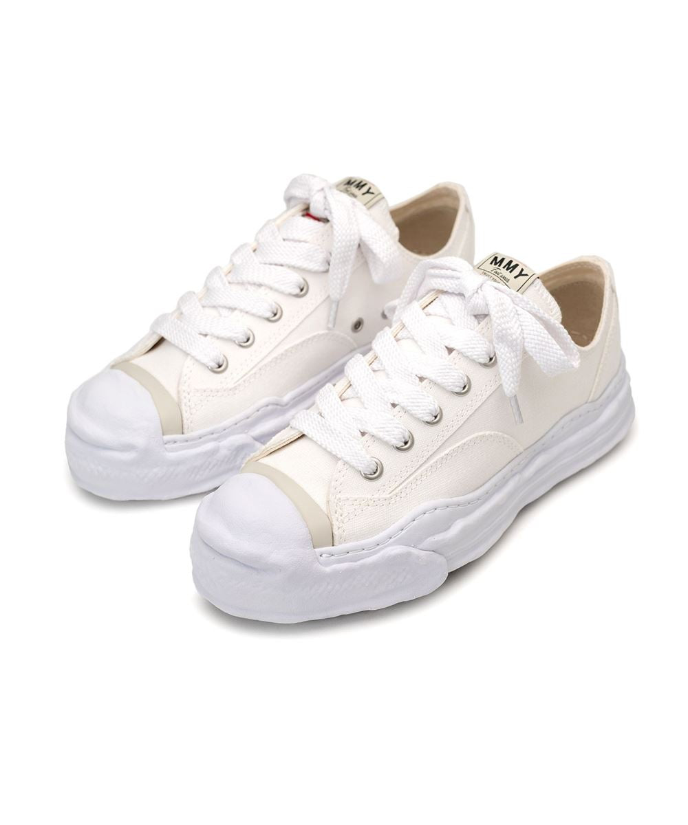 "HANK" OG Sole Canvas Low-top Sneaker-MAISON MIHARA YASUHIRO-Verso