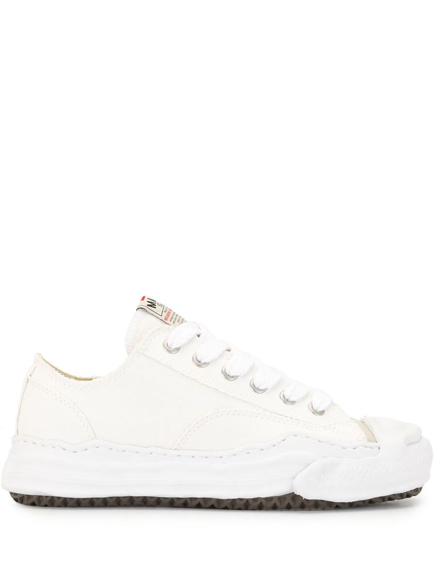 "HANK" OG SOLE CANVAS LOW-TOP SNEAKER-MAISON MIHARA YASUHIRO-Verso