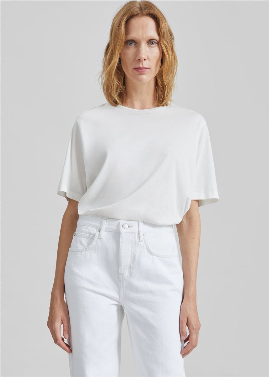 Harper Soft Organic T-Shirt-THE FRANKIE SHOP-Verso