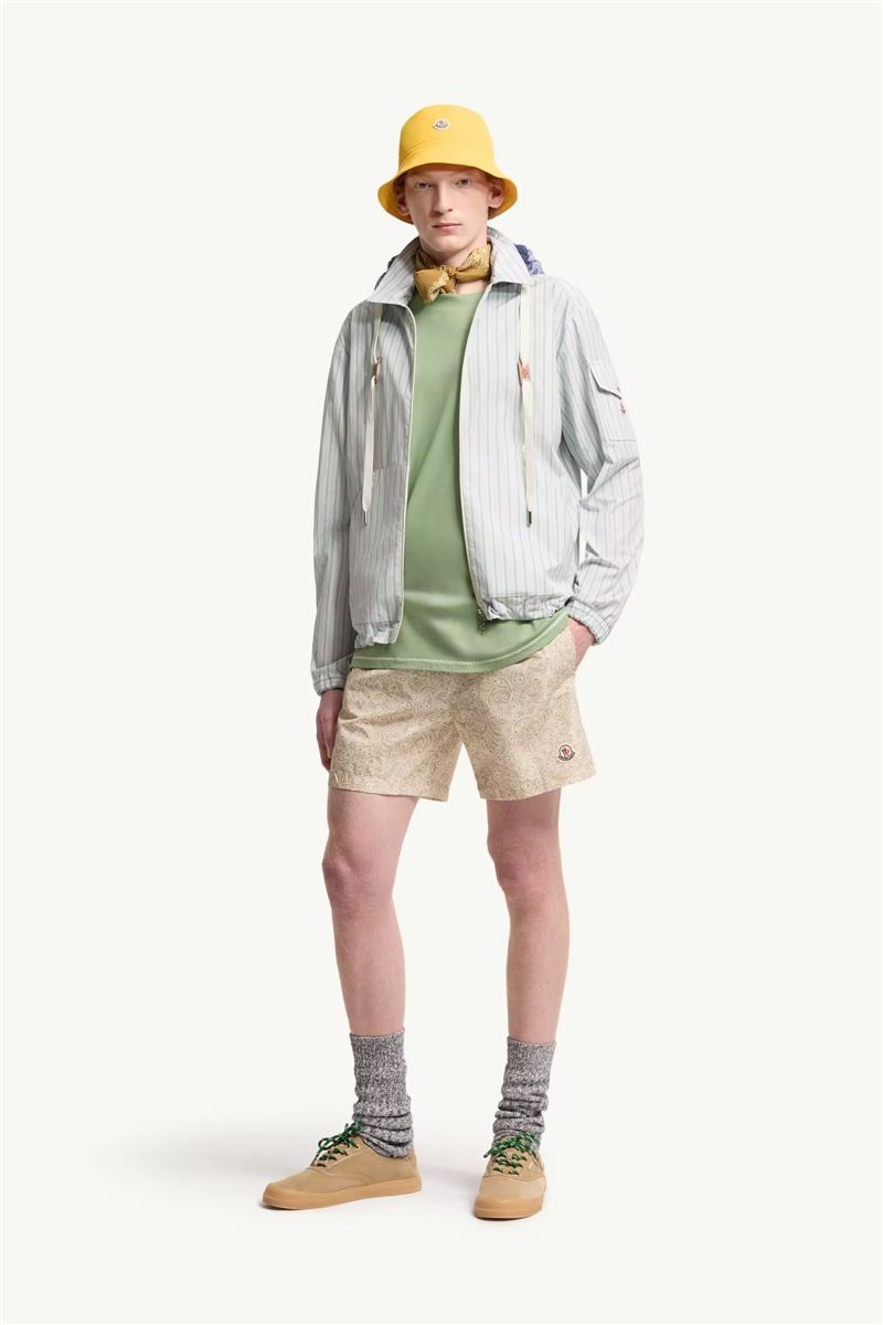 Havas striped poplin shirt jacket-MONCLER-Verso