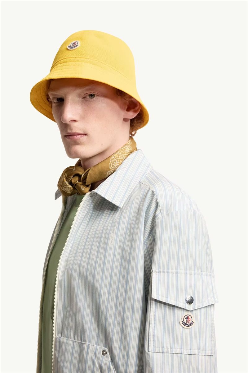 Havas striped poplin shirt jacket-MONCLER-Verso