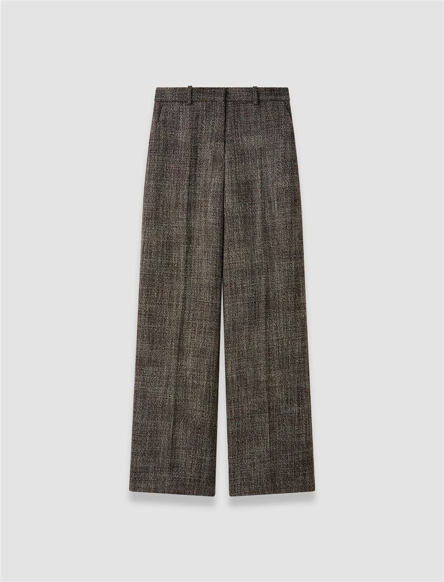 Hawley textured tailoring wool trousers-JOSEPH-Verso