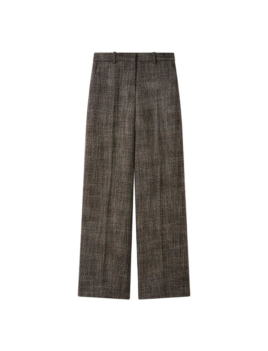 Hawley textured tailoring wool trousers-JOSEPH-Verso