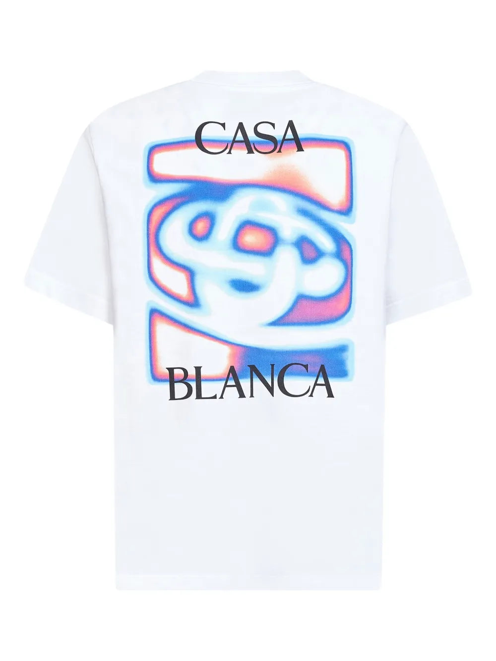 Heat map logo crew-neck t-shirt-CASABLANCA-Verso