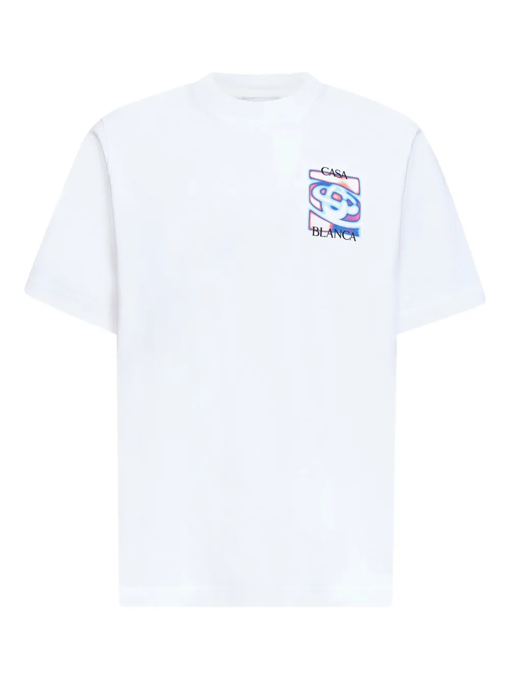 Heat map logo crew-neck t-shirt-CASABLANCA-Verso