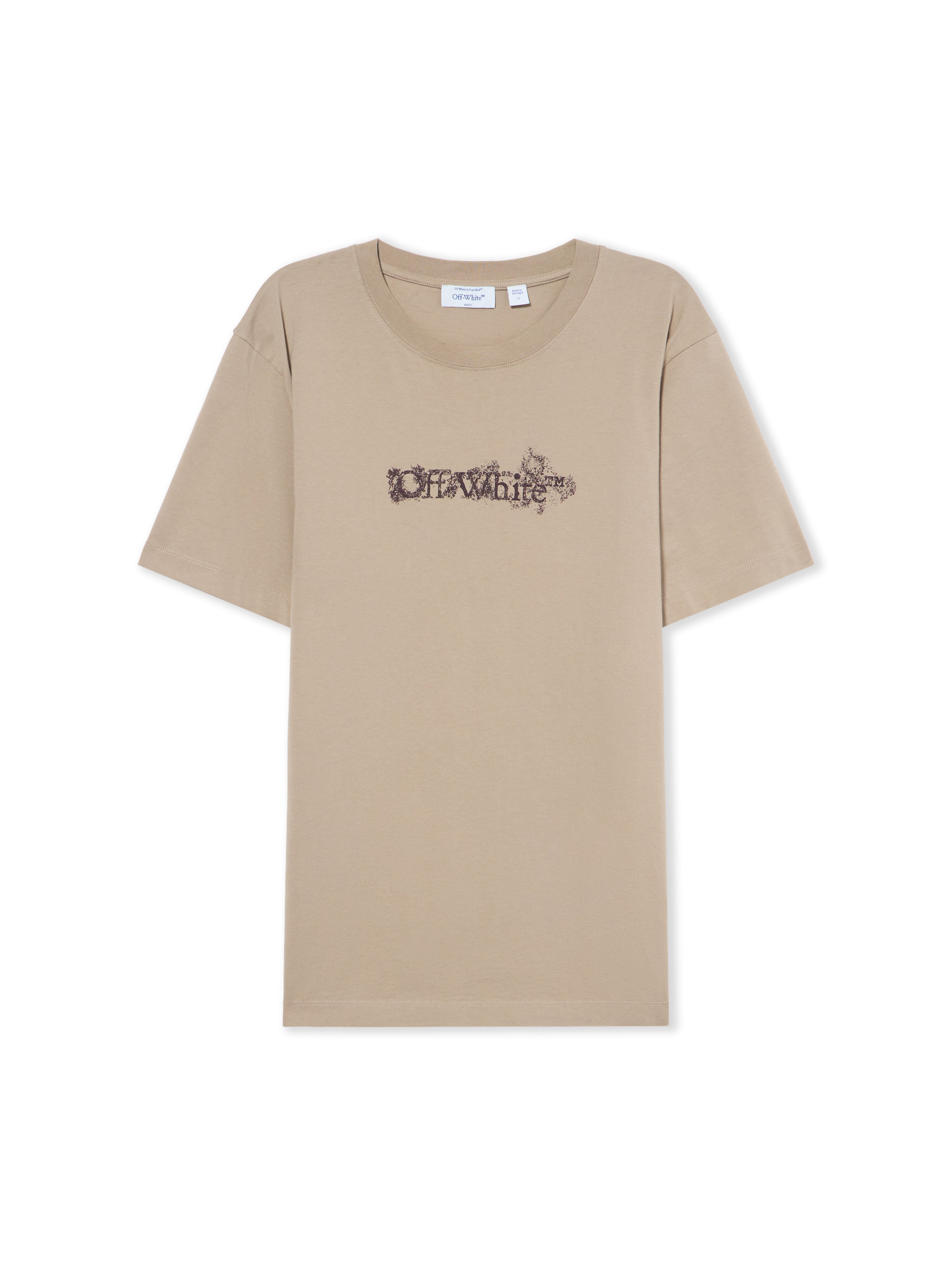 Heraldic Arrow Slim T-shirt-OFF-WHITE-Verso