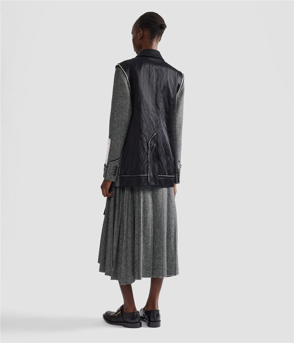 Herringbone blazer-ERDEM-Verso
