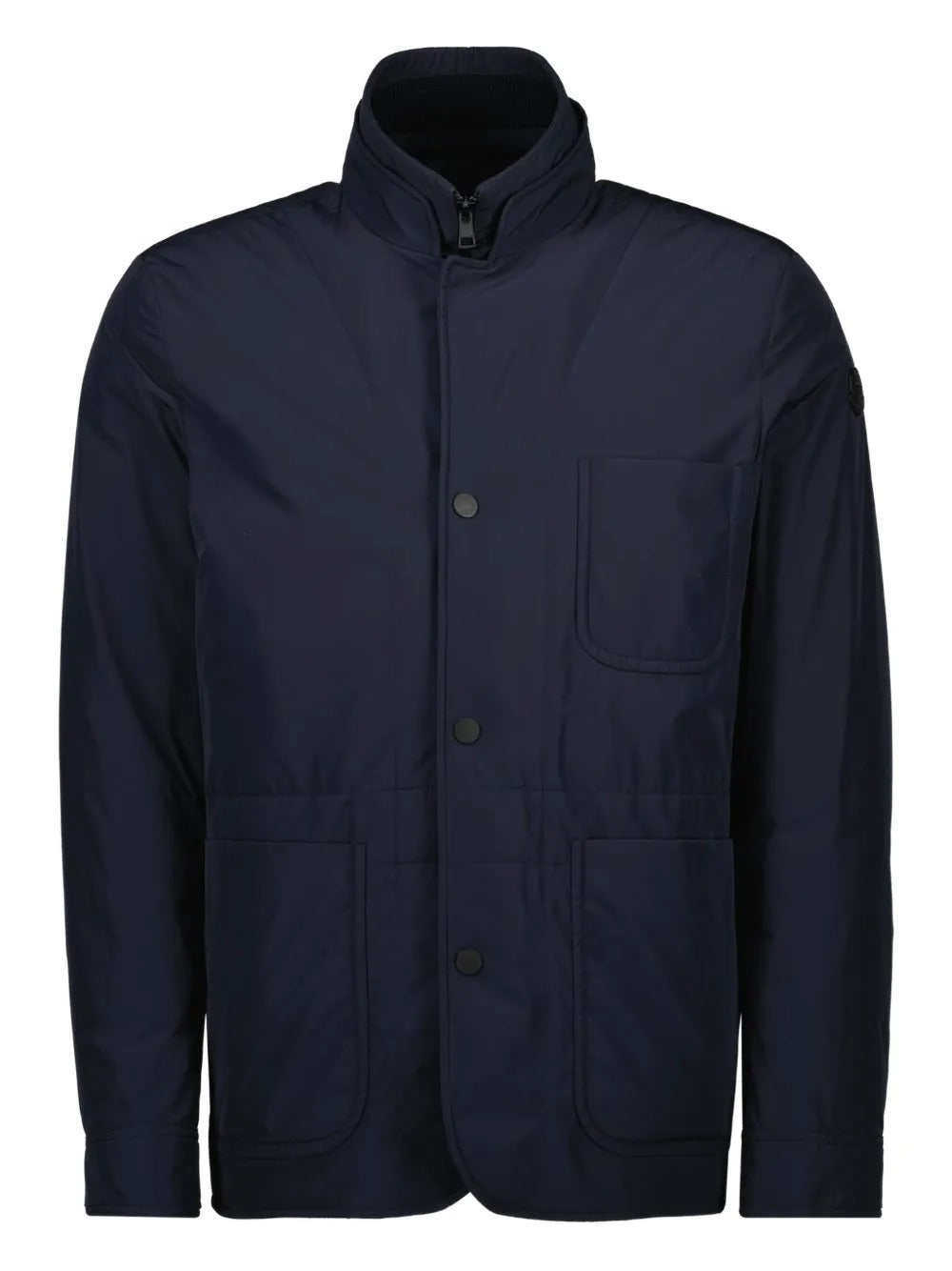 High-neck Buttoned Jacket-MONCLER-Verso