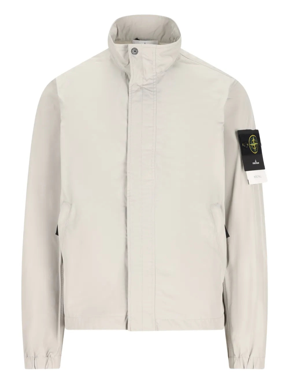 High-neck patch jacket-STONE ISLAND-Verso