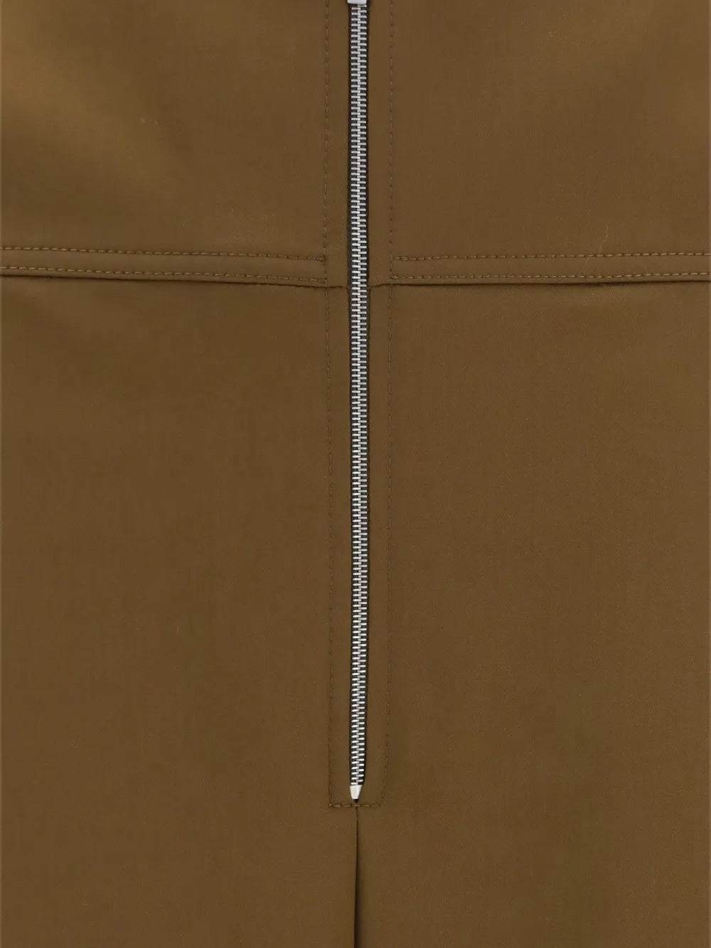 High-waisted pleated trousers-FERRAGAMO-Verso