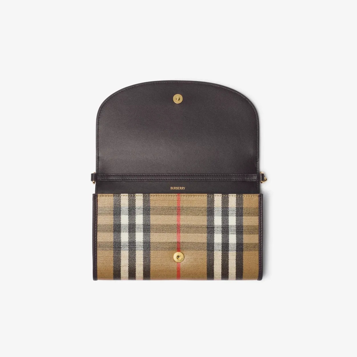 Highlands chain strap wallet-BURBERRY-Verso