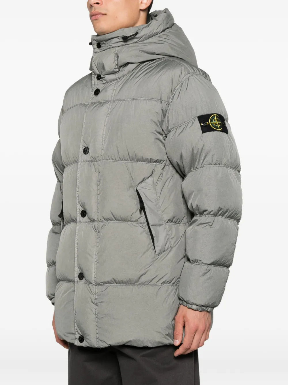 Hooded coat-STONE ISLAND-Verso