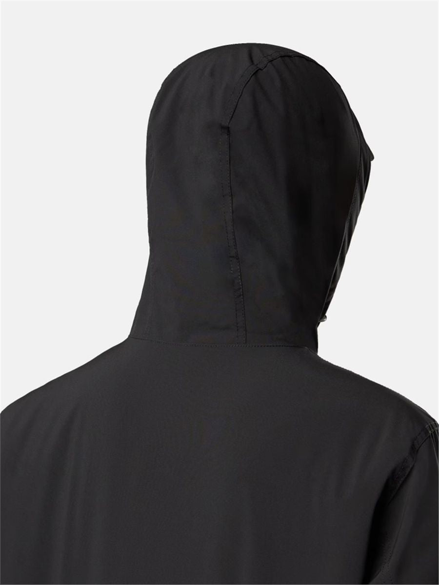 Hooded jacket with wind- and water-resistant membrane-STONE ISLAND-Verso