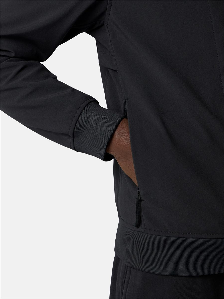 Hooded jacket with wind- and water-resistant membrane-STONE ISLAND-Verso