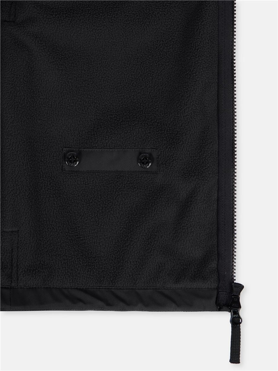 Hooded jacket with wind- and water-resistant membrane-STONE ISLAND-Verso