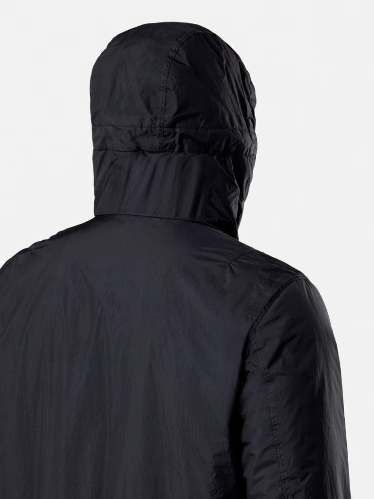 Hooded jacket with wind resistance and anti-drop-STONE ISLAND-Verso